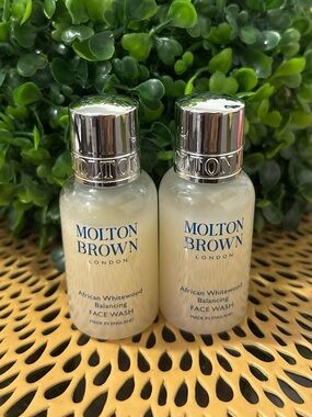 Molton Brown African Whitewood Balancing Face Wash (Set of 2) - 30 ml each